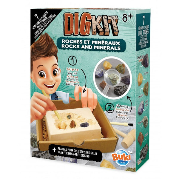Dig Kit Rocks & Minerals