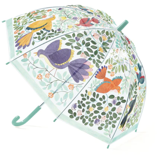 Children's Umbrella - Flowers & Birds
