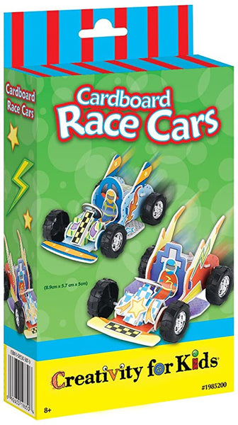 Cardboard Race Cars Mini Craft Kit