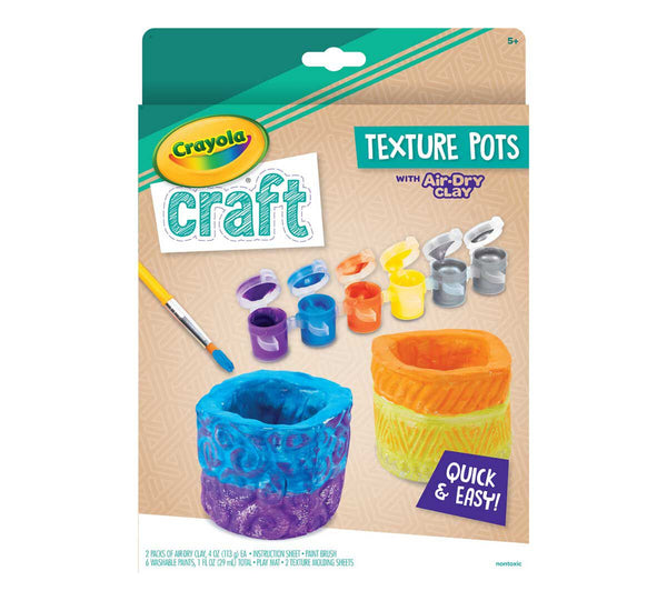 Crayola Craft Texture Pots