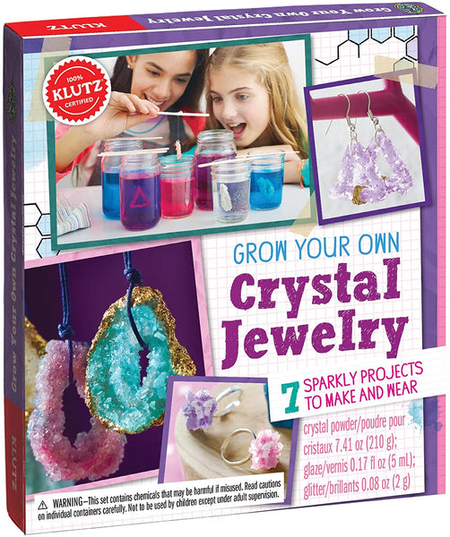 Klutz Grow Your Own Crystal Jewelry Activity Kit