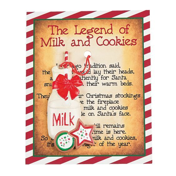 Legend of Milk and Cookies Ornament